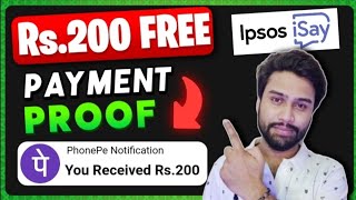 Ipsos Isay Payment Proof amp Withdrawal  Ipsos Survey Review  Ipsos Isay PhonePe Gift Card Redeem ✅ [upl. by Leunammi]