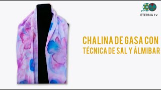 Chalina de gasa con técnica de sal y almíbar [upl. by Pelagi]