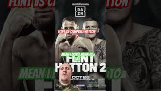 Flint vs Campbell Hatton 2 champion miketyson thaiboxing [upl. by Eerised626]