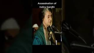 Assassination of Indira Gandhi October 31 1984 history india facts shorts [upl. by Geminius]