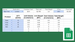 logistics transport calculator [upl. by Ilera]