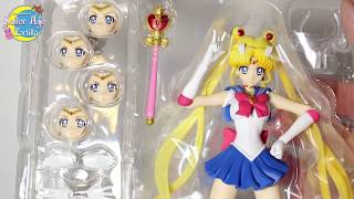 Sailor Moon Crystal SH Figuarts amp Deluxe Chibi Moon セーラームーン [upl. by Ardiekal262]