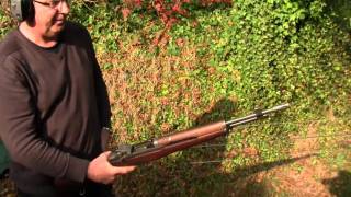 Werle Test Firing Mini Garand Cal 3006 [upl. by Alejandro857]