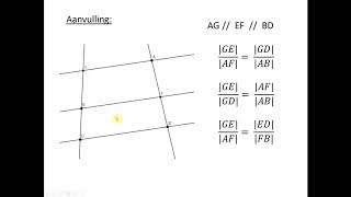 Stelling van Thales [upl. by Nachison]