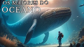 VIDA MARINHA 4K ULTRA HD  Os Maiores Animais dos Oceanos  Documentário em Português [upl. by Virg]