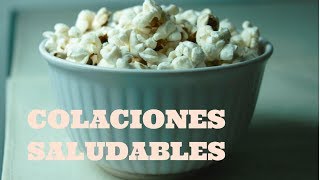 Colaciones saludables simples y fáciles [upl. by Juli]