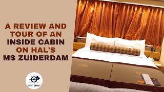 ms Zuiderdam Inside Cabin Review and Tour [upl. by Atiuqad994]