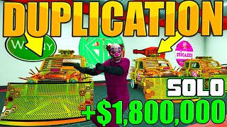 WORKING NEW SOLO CAR DUPLICATION MONEY GLITCH GTA ONLINE AFTER PATCH 169 EASY [upl. by Perkins]