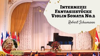 Robert Schumann  Intermezzi Fantasiestücke II Violin sonata [upl. by Asnerek816]