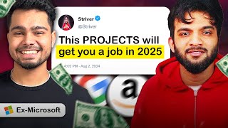 Must DO Projects to get a JOB in 2025 🚀 [upl. by Valoniah282]