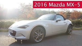 Fahrbericht  Test Mazda MX5 SkyactivG 160 BilsteinDämpfer [upl. by Helbonna]