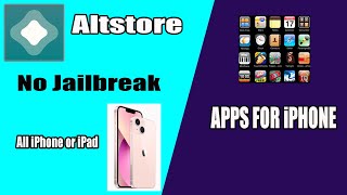 Easy Install Altstore Apps On iPhone or iPad  No Jailbreak In 2023  Full Tutorial  The Best [upl. by Niwdla]