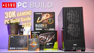 LIVE PC Build 30K Ryzen 5 5500 GTX 1660 Super B450M PC Build 2023 [upl. by Reynold766]