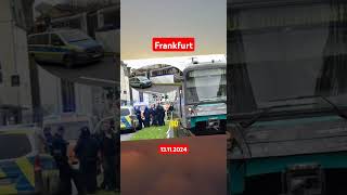 Unfall in Frankfurt Die Polizei ermittelt👮 [upl. by Chick]