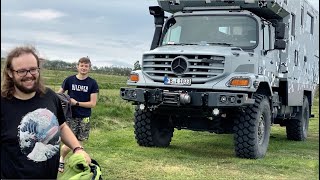 Island im MB Zetros 4x4 GRAND TOUR Zetros Expeditionsmobil  Goðafoss  EXPEDITION ICELAND 18 [upl. by Adaiha884]