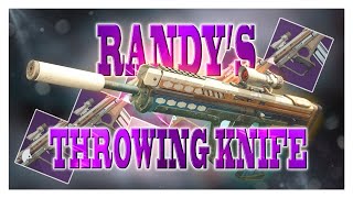 Tips amp Guide for Acquiring Randys Throwing Knife  Destiny 2 Shadowkeep [upl. by Hpejsoj]