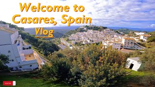 Casares Spain Vlog Must Visit Town🇪🇸 [upl. by Yeldoow304]