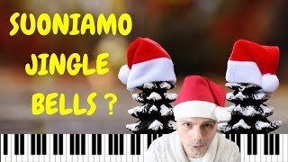 TutorialJingle BellsLezione di pianoforte per bambini con base audio e video esempiNatale 2019 [upl. by Issor]