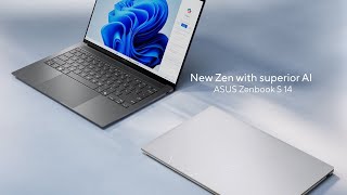 ASUS Zenbook S 14 UX5406 Intel  2024 [upl. by Aihtebat]