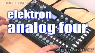 elektron analog four DemoampReview English Captions [upl. by Ennalyrehc665]