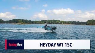 Heyday WT 1SC – Boat Test [upl. by Hiamerej]