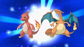 Ashs Charmeleon evolves into Charizard Pokémon Yellow [upl. by Pich]