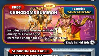 Empires Puzzles  Extravaganza 3 Kingdoms Summons multiple 5 stars  Part 1 [upl. by Aennil]