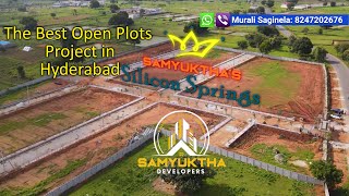 Fully Developed Open Plots on Bangalore Highway  Samyukthas Silicon Springs [upl. by Ecylahs123]