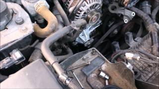 Replacing water pump MAZDA RX8  wymiania pompy wody [upl. by Longmire]