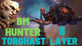 BM Hunter Torghast Fracture chambers Layer 8 solo run [upl. by Bardo332]