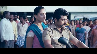 Suriya Best fight Scenes with Epic Mass Dialogue   Signgam Movie  INDIBET [upl. by Ahsinnek]