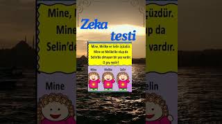 Zeka testi [upl. by Richelle893]