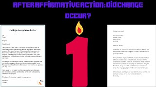 After Affirmative Action — Did Anything Change One Year Later [upl. by Pauline]