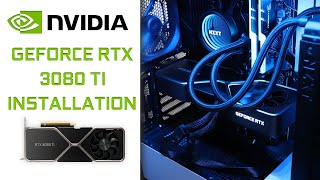 Installing a NVIDIA RTX 3080Ti Founders Edition Into My PC [upl. by Assyl]