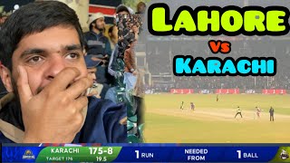 Lahore vs karachi full match 😍🩵 live match full ❤️ [upl. by Eustis348]