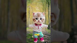 Cat Dance ❤️ Cute kitten cat lovecats catscatvideos kittens catlover princesscatkitten [upl. by Sidran]