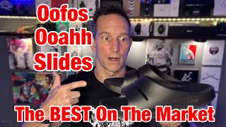 Oofos Ooahh Recovery Slides Review  The BEST Slides On The Market vs Crocs Mellow Adidas [upl. by Freda]