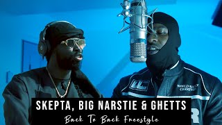 Skepta Big Narstie amp Ghetts  Back to Back Grime Freestyle Video 2024 [upl. by Gad]