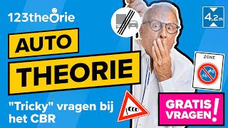 Meest gemaakte fout bij het CBR Auto theorie examen Zo Zak Je NIET 🚫🚗 [upl. by Valleau]