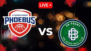 Ulsan Mobis Phoebus vs Wonju Dongbu Promy  Korea Basketball League Cup LIVE [upl. by Akcira]