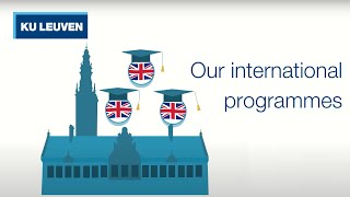 Study at KU Leuven Belgium introduction to our programmes  International university students [upl. by Nesiaj]