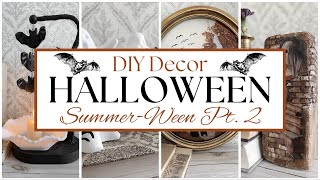 Halloween DIY Decor 2024 SummerWeen Pt 2 [upl. by Annodahs]