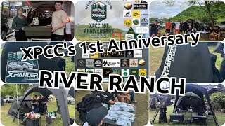 RIVER RANCH  XP Car Campers 1st ANNIVERSARY CAMP  Bumaha Ng PaRaffle [upl. by Arbmahs]