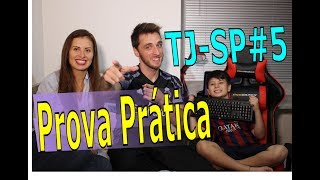 Concurso TJ SP 2017  Prova Prática digitação Escrevente Técnico Judiciário [upl. by Ylelhsa]