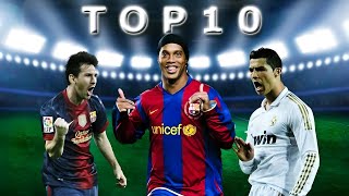 TOP 10  Los Mejores Goles En La Historia Del Fútbol [upl. by Ltihcox]