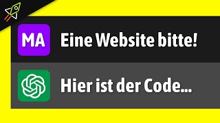 ChatGPT erstellt Websites in 10 Minuten 😅 [upl. by Ybloc174]