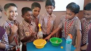 4th standard science experiment mahasoomiya trending education school viralvideo budamangalam [upl. by Evangelist]