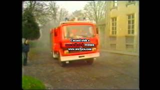 pompiers Soignies RTBF 1980  1avi [upl. by Enairda]