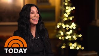 Cher talks first holiday album 25th anniversary of Believe more [upl. by Eeliram]