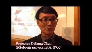 Frukostmöte med Deliang Chen om IPCCs nya delrapport [upl. by Nnylirak]